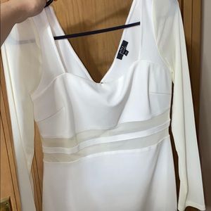 White dress